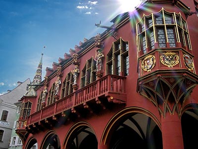 Historische Altstadt von Freiburg im Breisgau