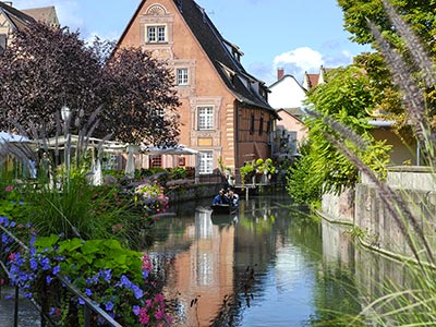 Historische Altstadt von Colmar/Frankreich